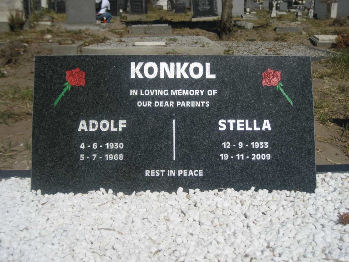 KONKOL Adolf 1930-1968 &amp; Stella 1933-2009