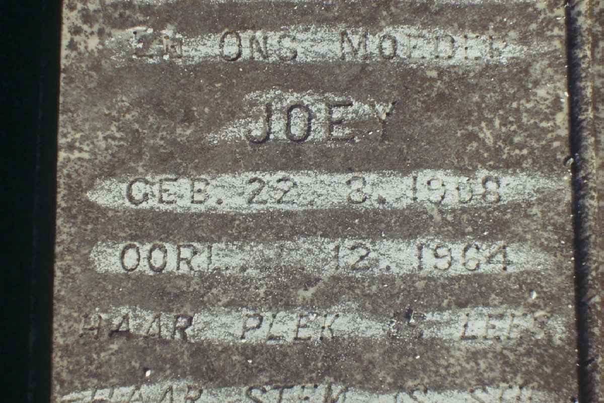 KONYNENBURG Joey, van 1908-1964
