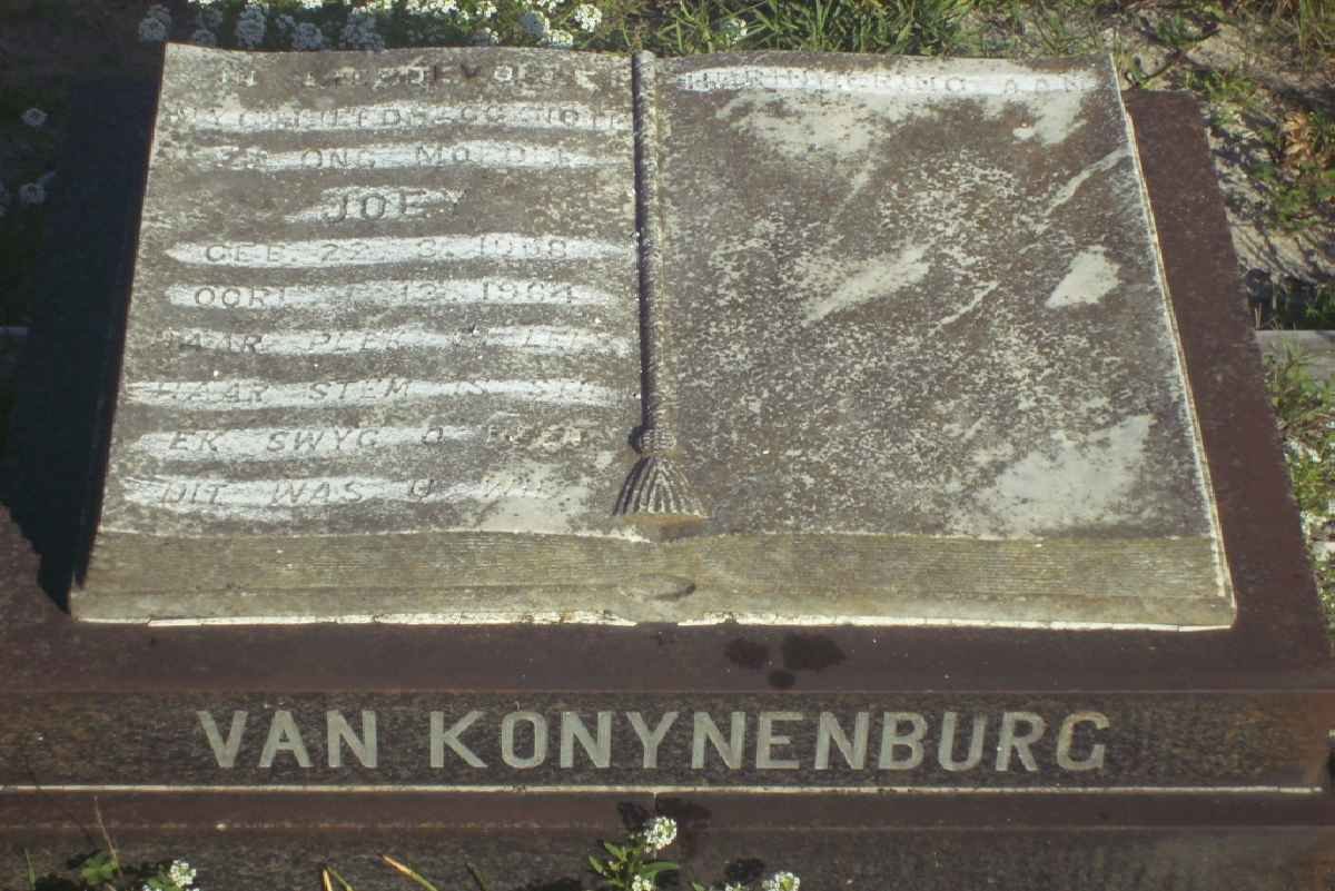 KONYNENBURG Joey, van 1908-1964