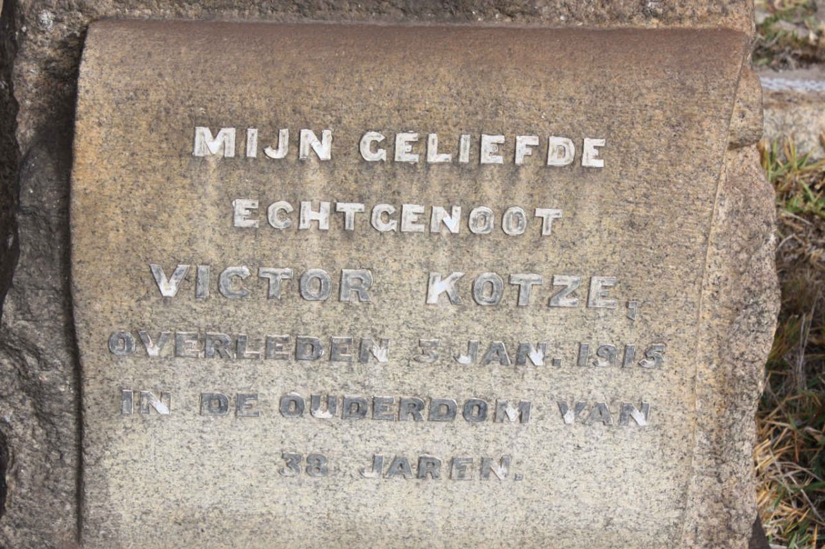 KOTZE Victor -1915