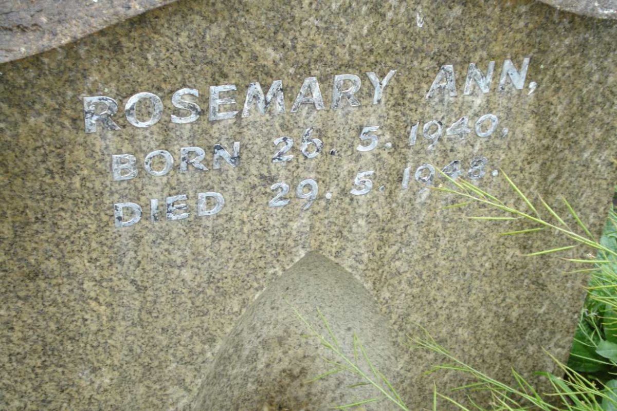 KNIGHT Rosemary Ann 1940-1948
