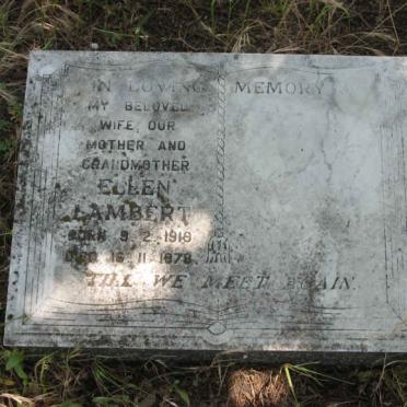 LAMBERT Ellen 1919-1978