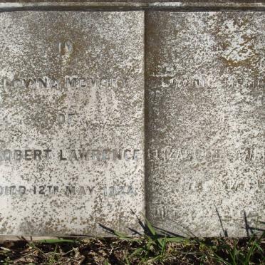 LAWRENCE Robert -1922 &amp; Eliza ? -??