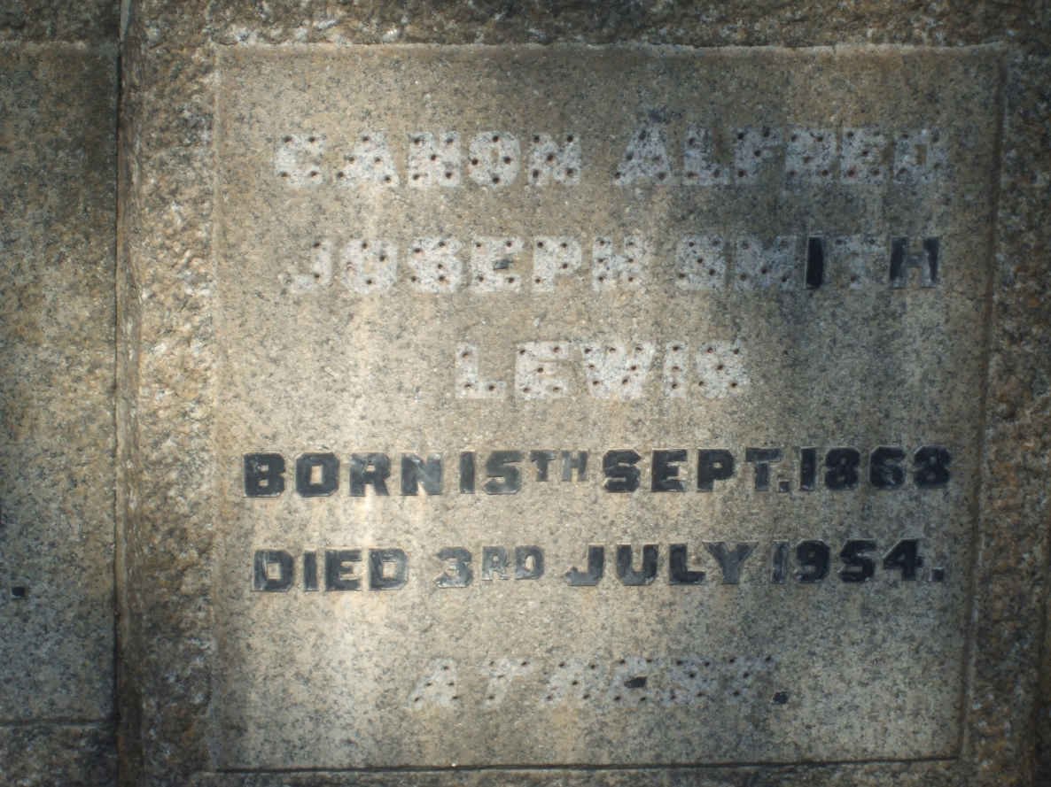 LEWIS Cannon Alfred Joseph Smith  -1868-1954