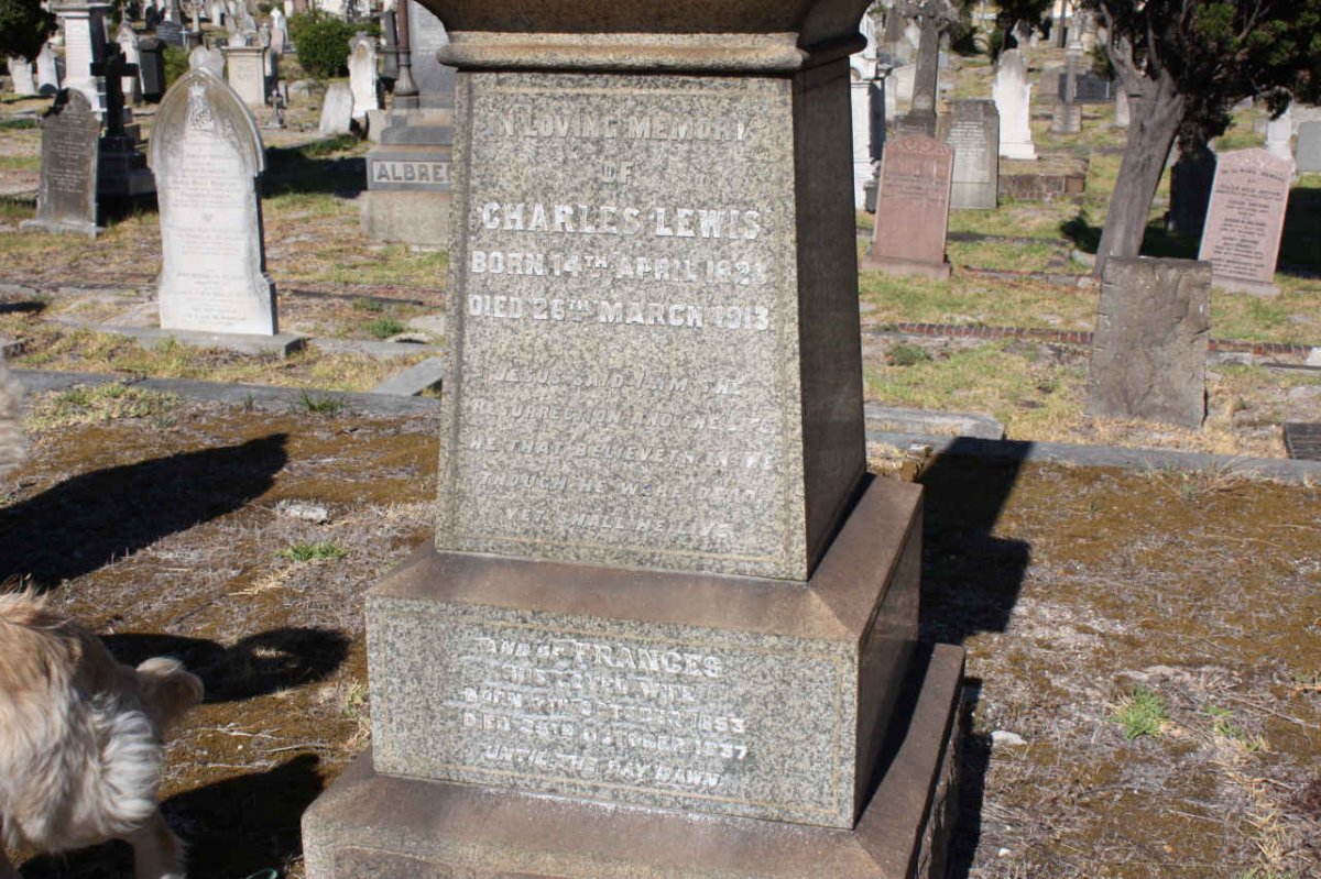 LEWIS Charles 1828-1913 :: LEWIS Frances 1853-1937