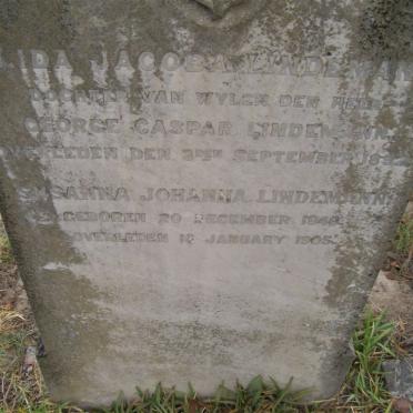 LINDEMANN Alida Jacoba -1892 :: LINDEMANN Susanna Johanna  1848-1905