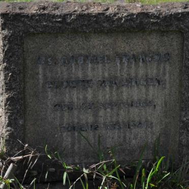 LINGEN Gabriel Francois Cloete, van 1864-1941