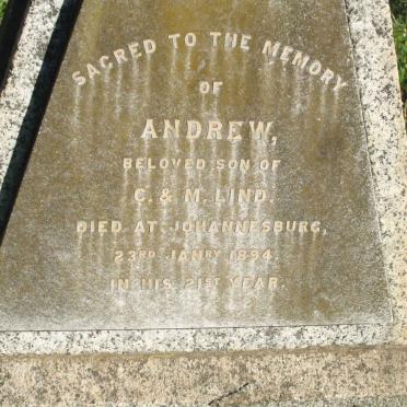 LIND Andrew  -1894 
