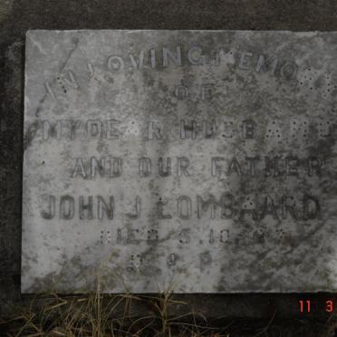 LOMBAARD John -1967