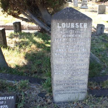 LOUBSER :: DREYER