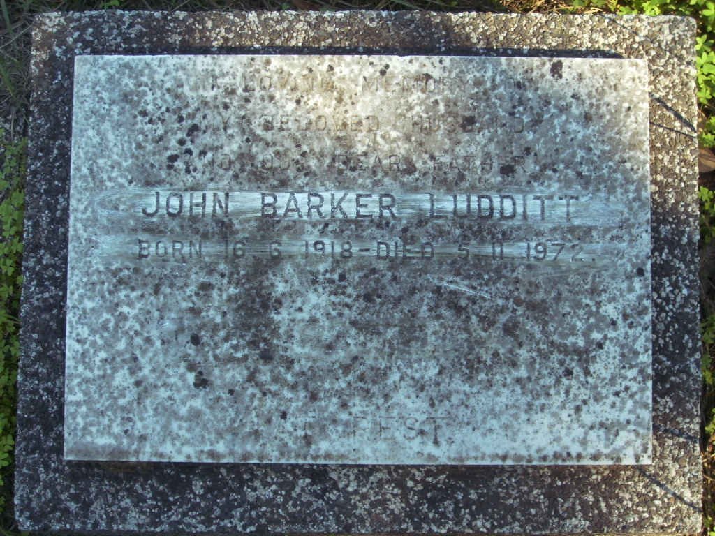 LUDDITT John Barker 1918-1972