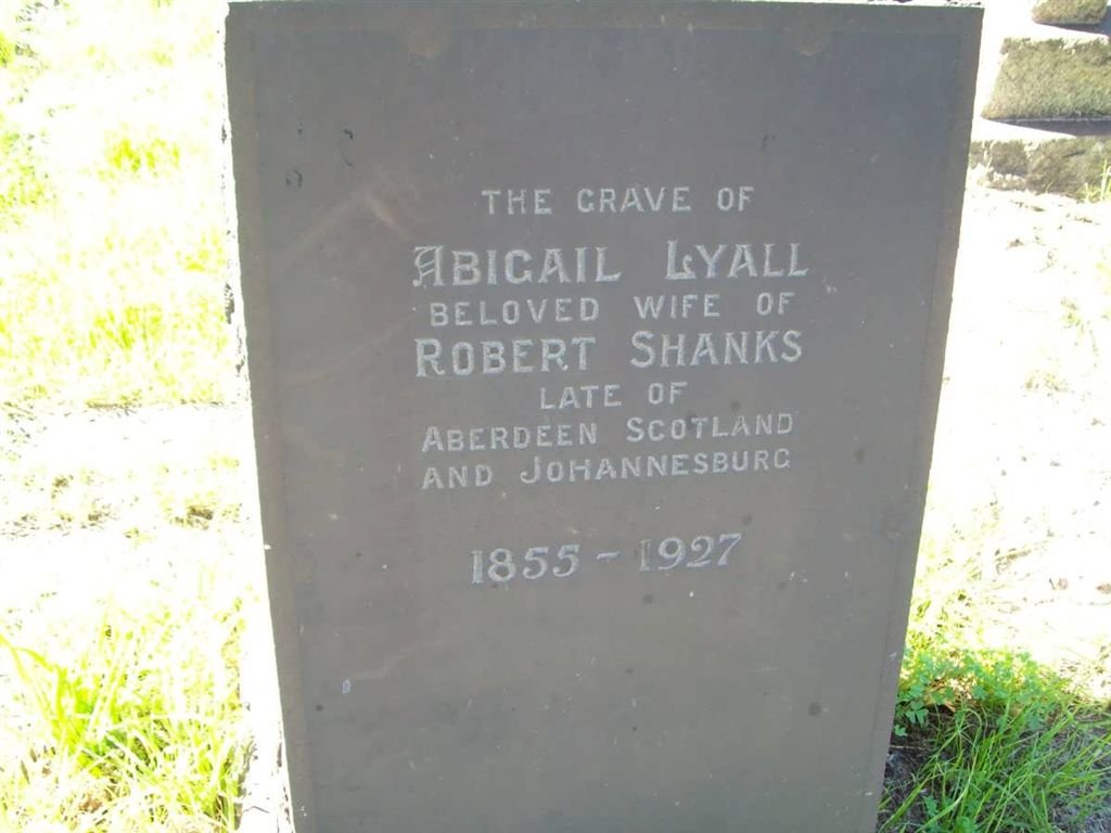 LYALL Abigail 1855-1927