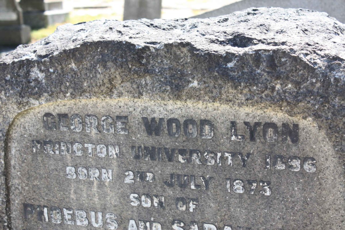LYON George Wood 1873-1948 