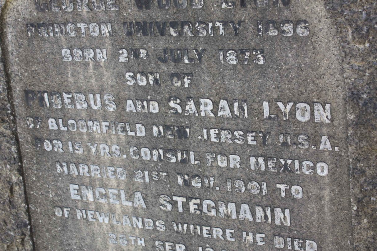LYON George Wood 1873-1948 &amp; Engela Maria Johanna STEGMANN 1874-1954
