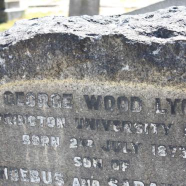 LYON George Wood 1873-1948 