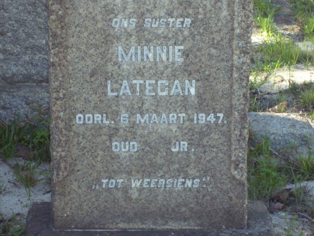 LATEGAN Minnie  -1947