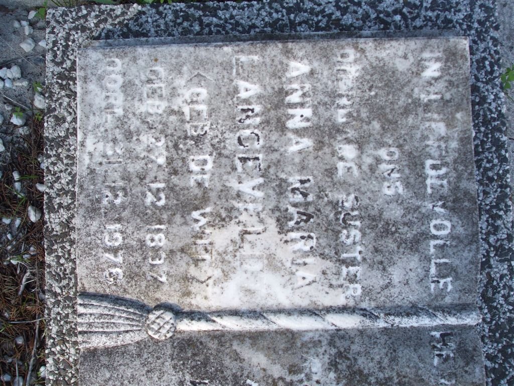 LANGEVELD Anna Maria nee DE WIT 1897-1976