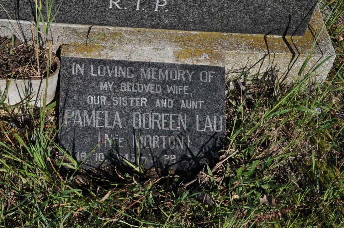 LAU Pamela Doreen nee MORTON 194?-