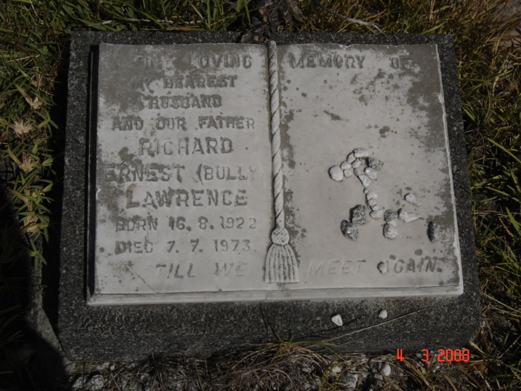 LAWRENCE Richard Ernest 1922-1973