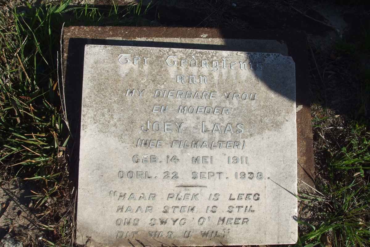LAAS Joey nee FILMALTER 1911-1938
