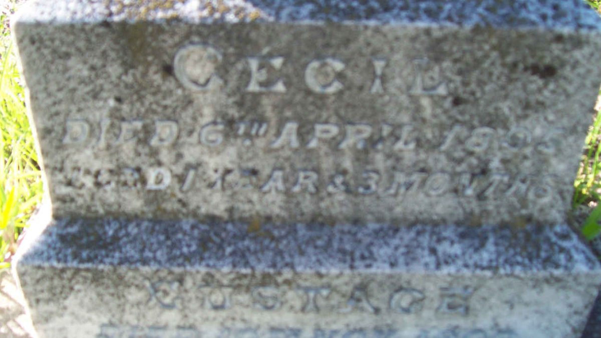 LAWRENCE Cecil -1895