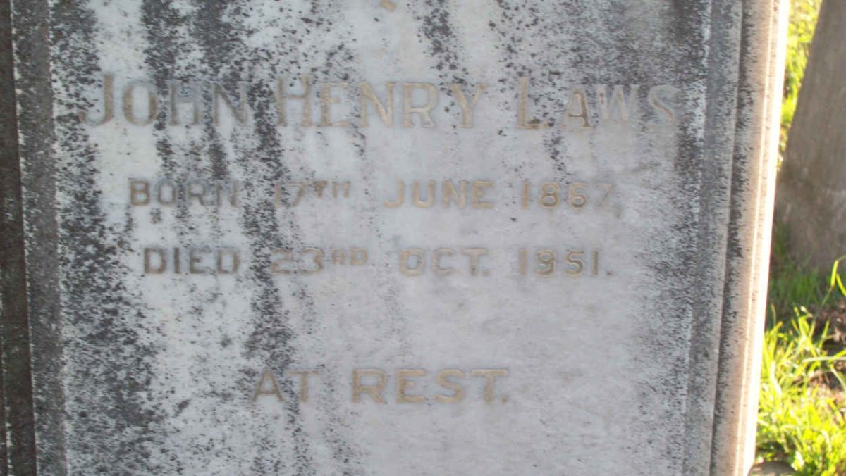 LAWS John Henry 1867-1951