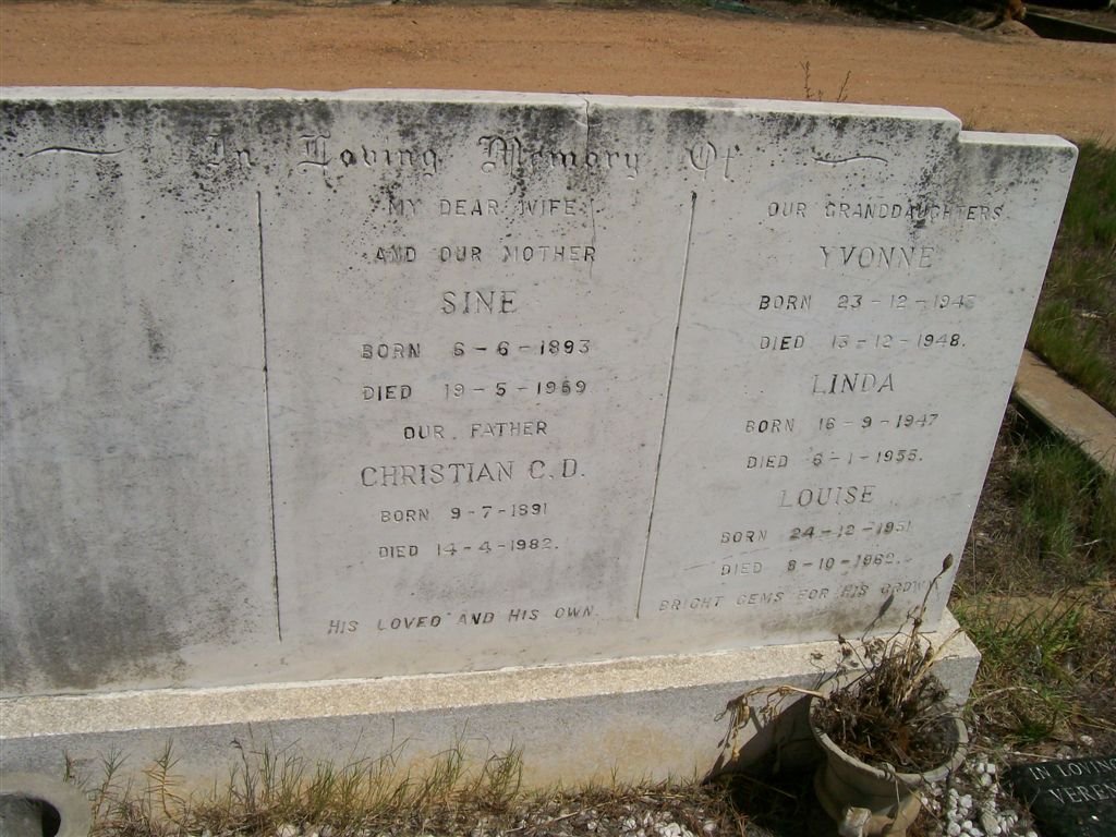 LASSEN Christian C.D. 1891-1982 &amp; Sine 1893-1969