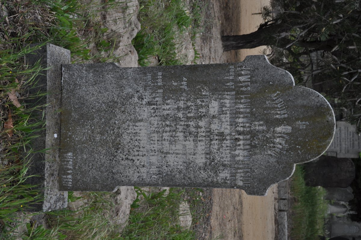 LESLIE James Laurence Brown 1883-1904 &amp; Ann 1852-1942