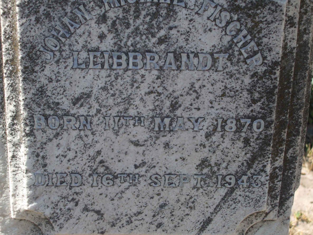LEIBBRANDT Johan Michiel Fischer 1870-1943