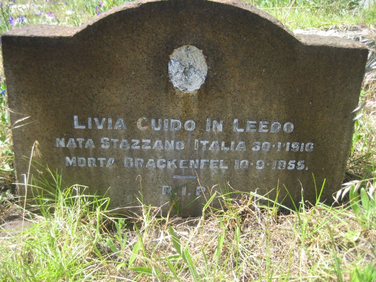 LEEDO Livia Cuido In 1916-1955