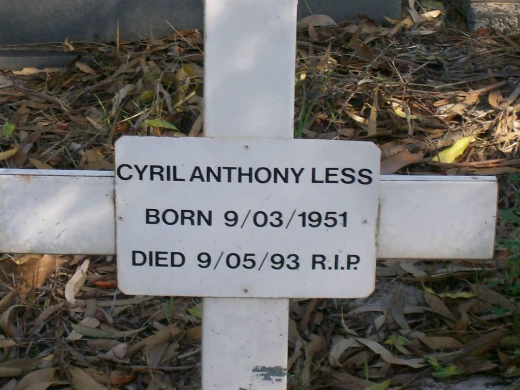 LESS Cyril Anthony 1951-1993
