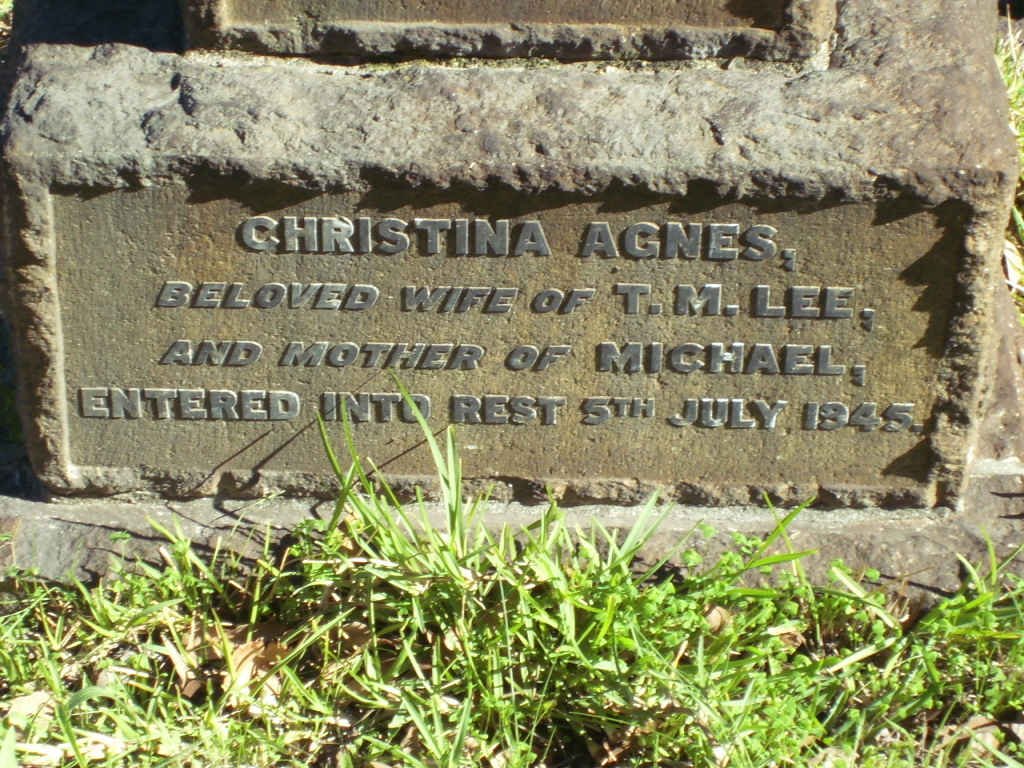 LEE Christina Agnes -1945