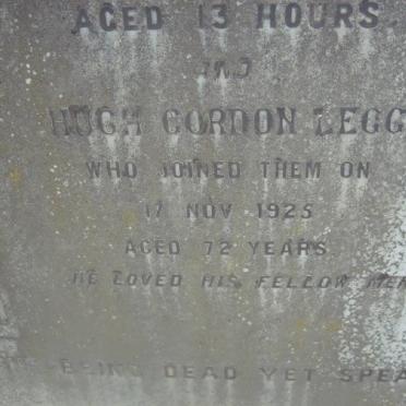 LEGG Hugh Gordon -1925