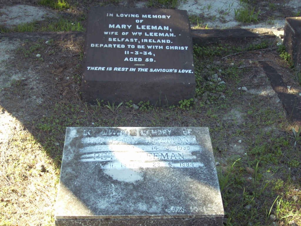 LEEMAN Mary  -1934 :: LEEMAN Peter 1899-1984 :: LEEMAN Maureen 1938-1939