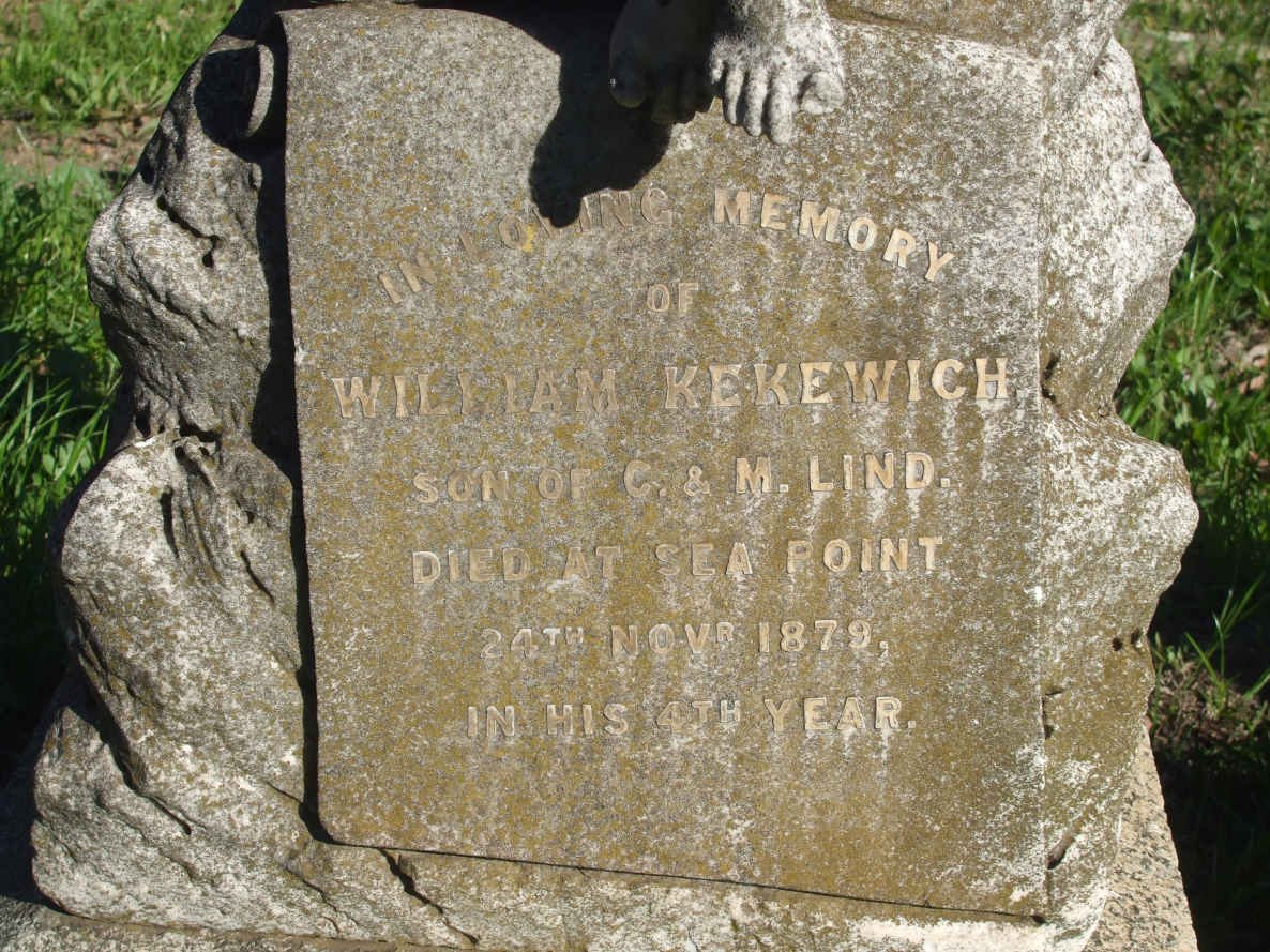 LIND William Kekewich -1879