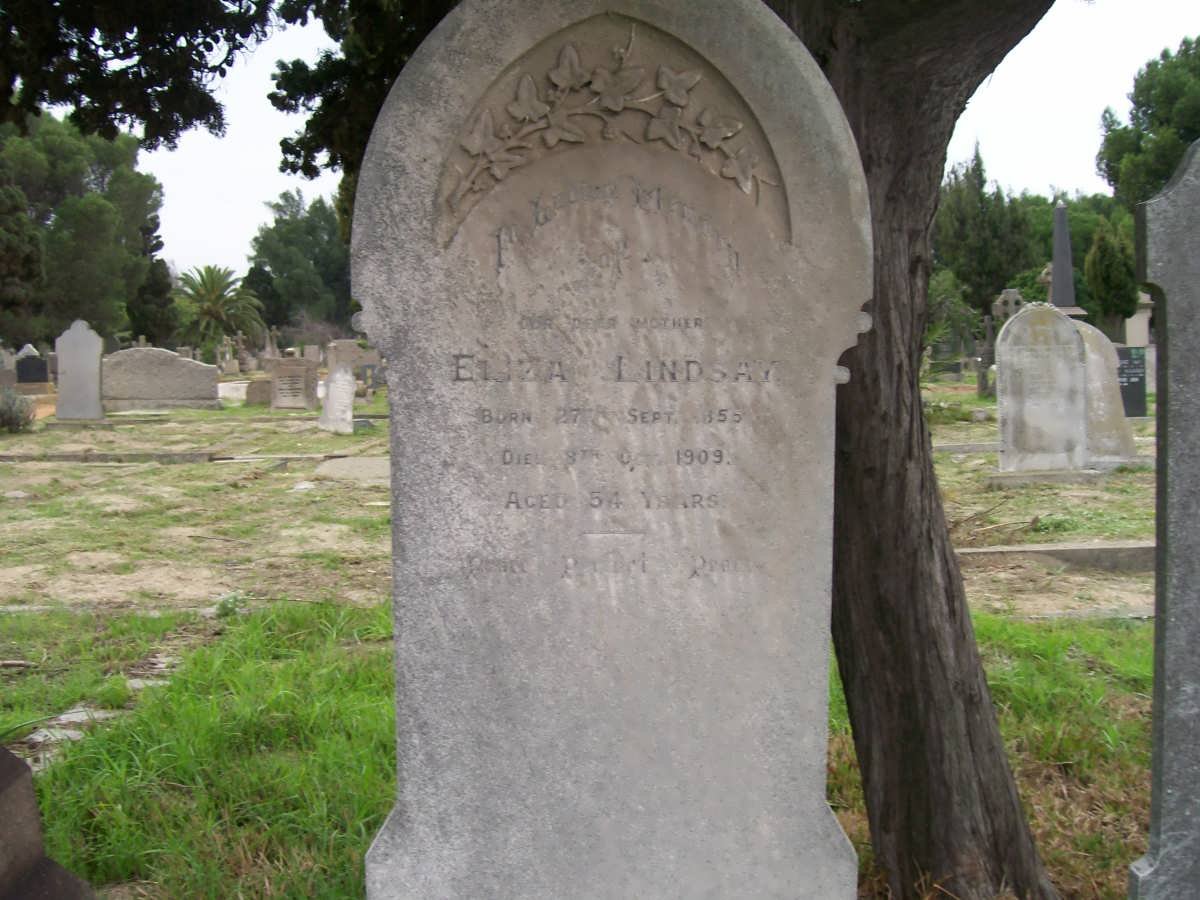 LINDSAY Eliza 1858-1909