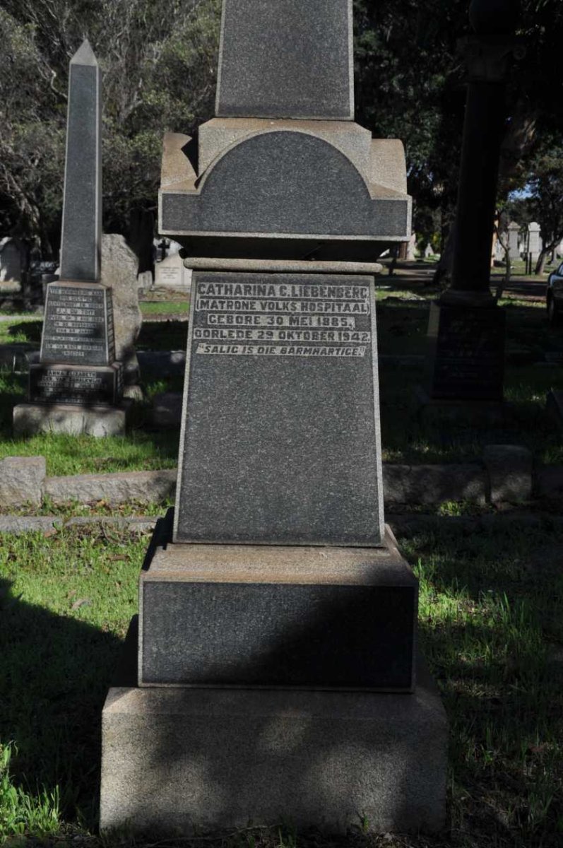 LIEBENBERG Catharina C. 1885-1942
