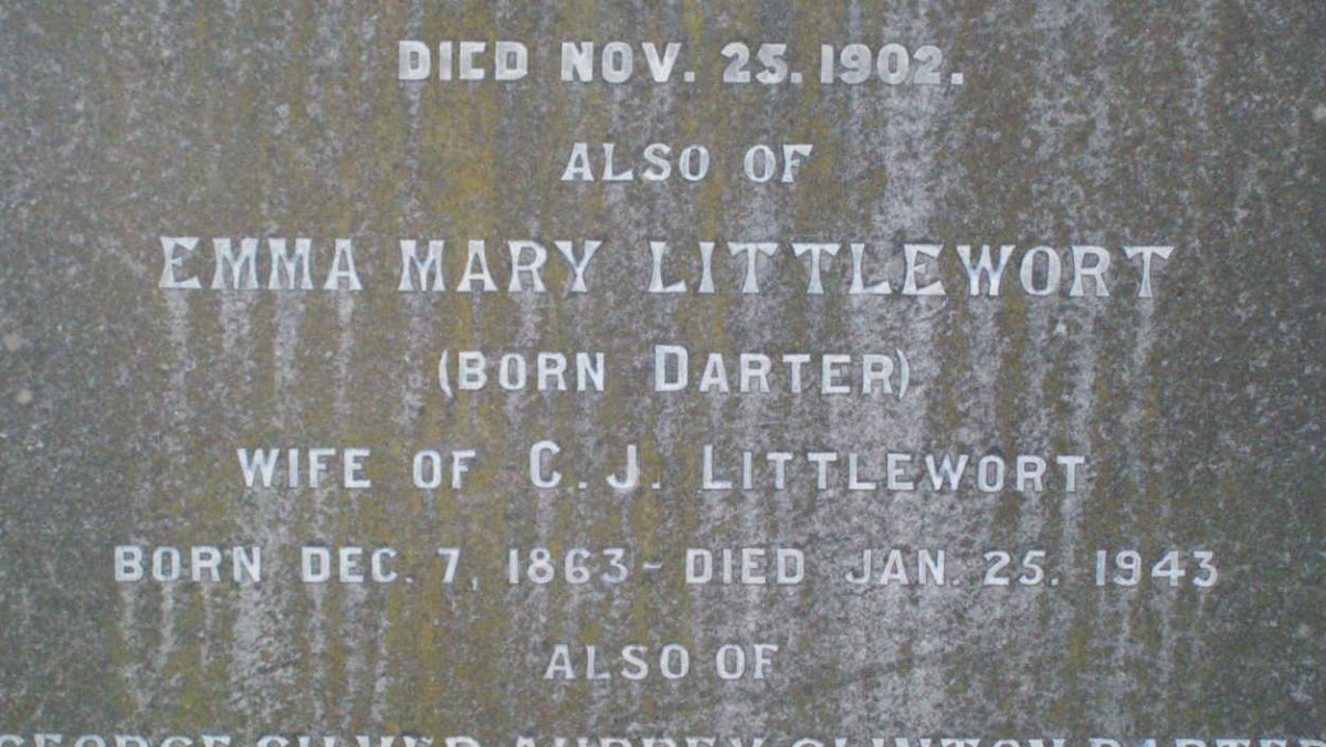LITTLEWORT Emma Mary nee DARTER 1863-1943