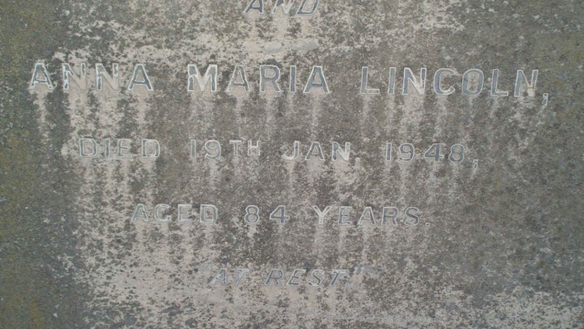 LINCOLN Anna Maria  -1948 