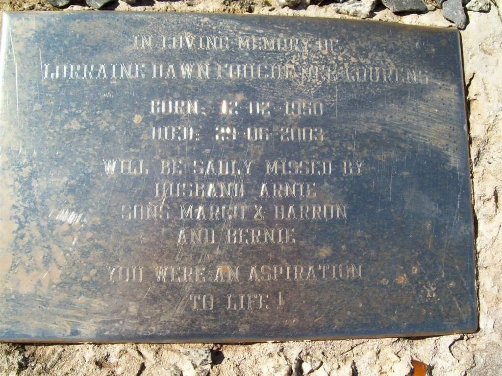 LOURENS Lorraine Dawn Fouche 1950-2003