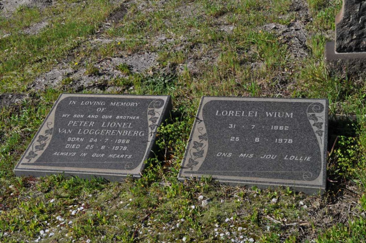 LOGGERENBERG Peter Lionel, van 1966-1978 :: WIUM Lorelei 1962-1978