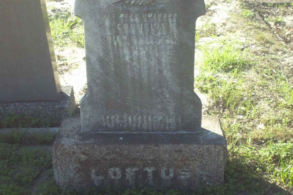LOFTUS Cornelis -1955