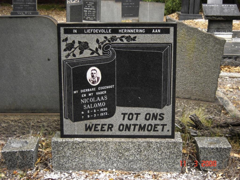 LOUW Nicolaas Salomo 1920-1973