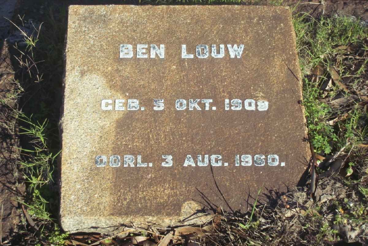 LOUW Ben 1909-1960