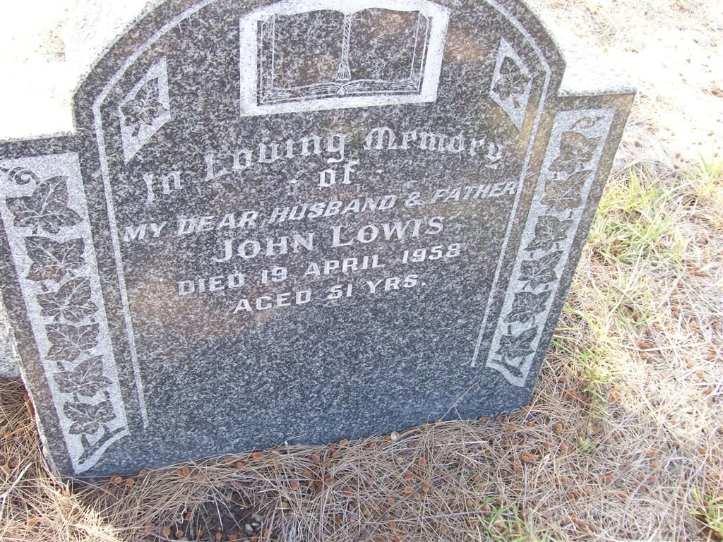 LOWIS John -1958
