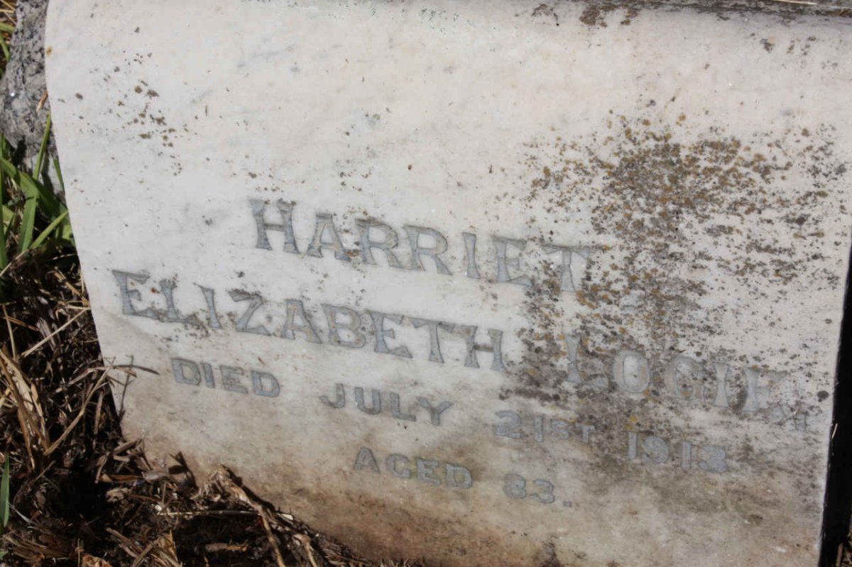 LOGIE Harriet Elizabeth -1913