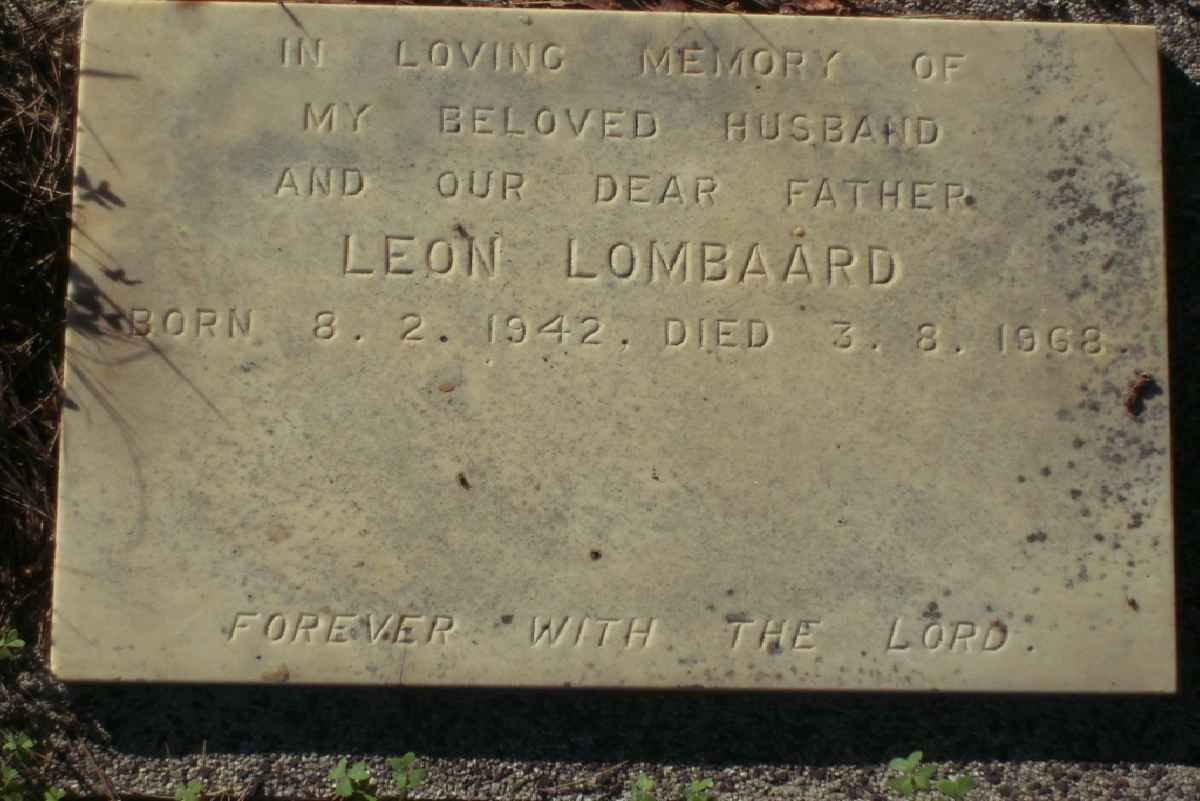 LOMBAARD Leon 1942-1968