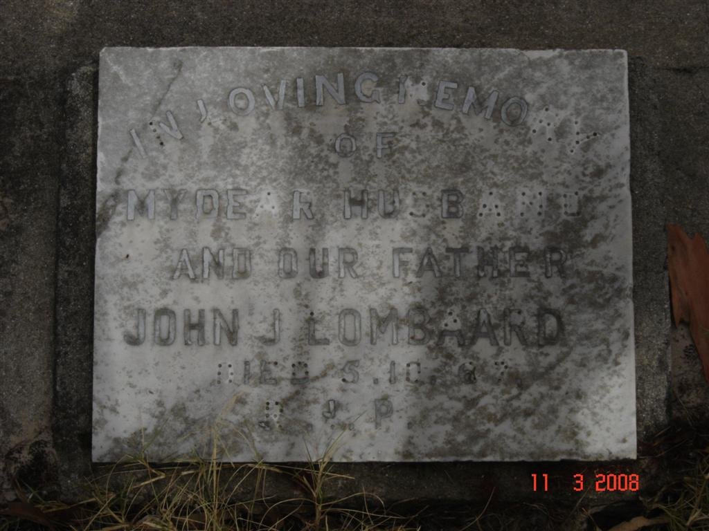 LOMBAARD John -1967