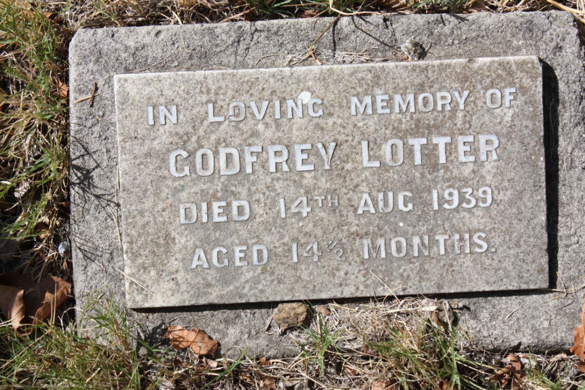 LOTTER Godfrey -1939