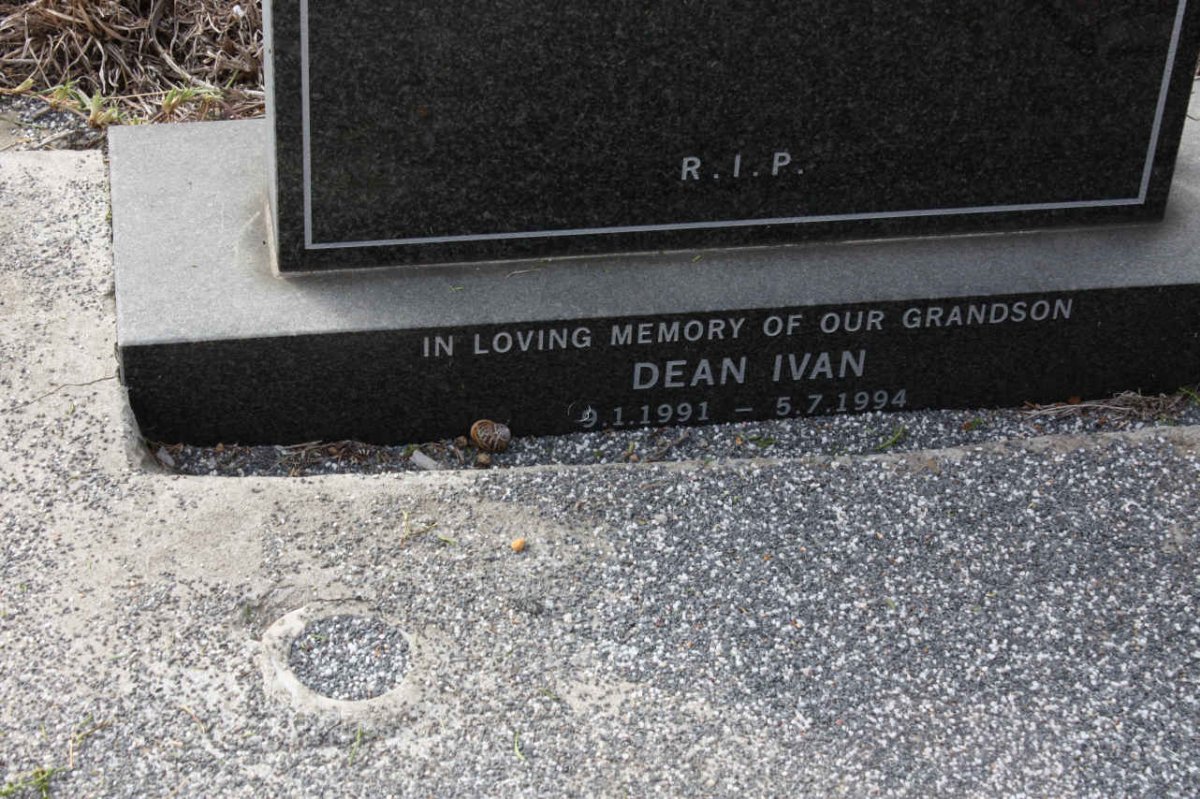 LOMBARD Dean Ivan 1991-1994